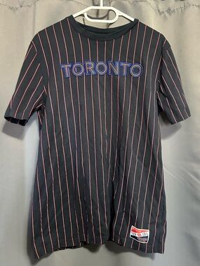 Toronto Blue Jays Striped Black New Era